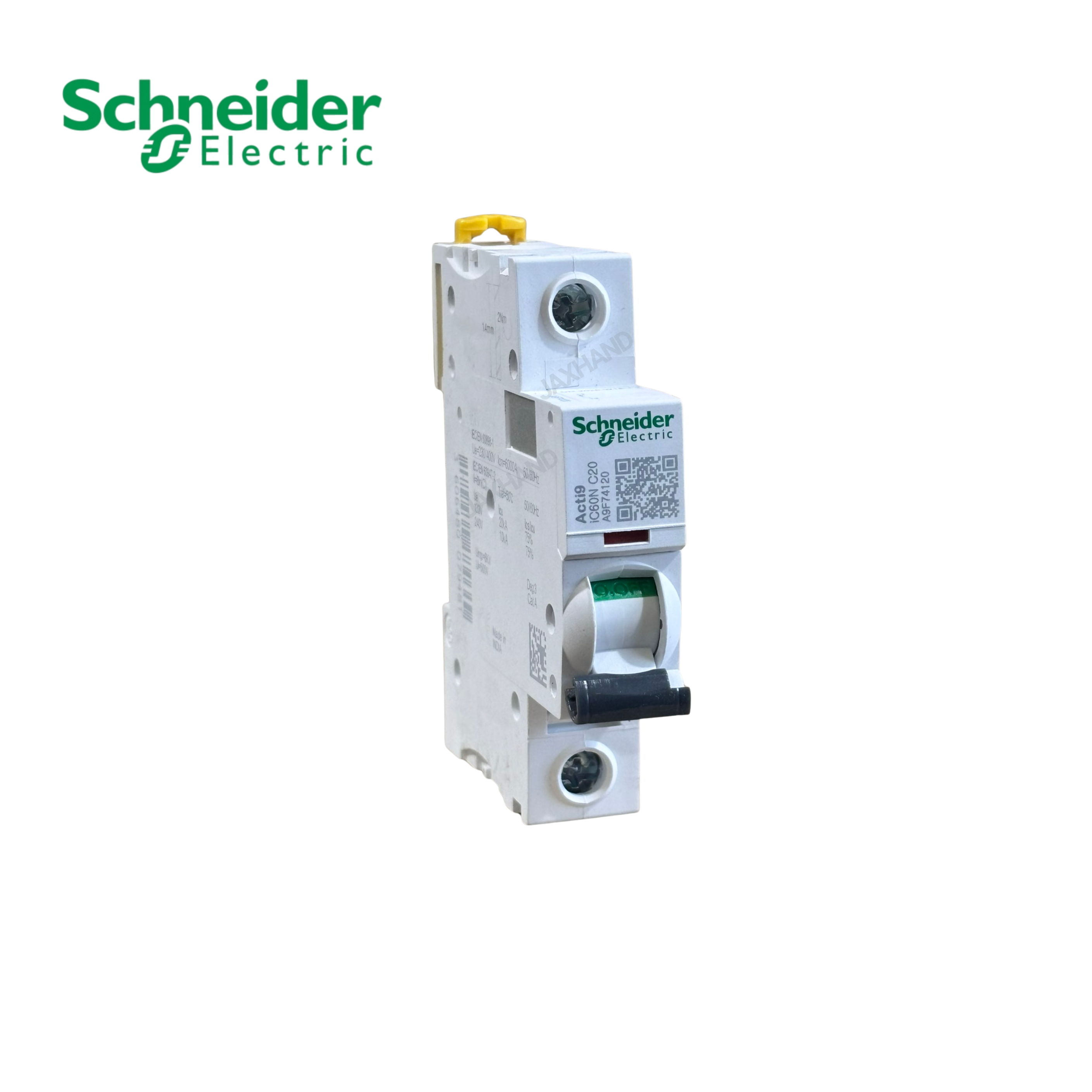 Schneider AC/DC Miniature Circuit Breaker 1 Pole 2A - 63A