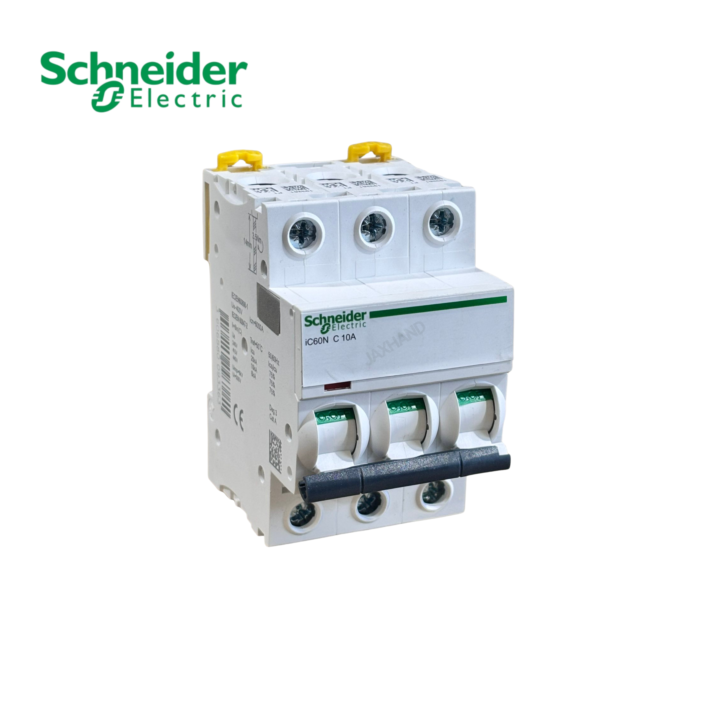 Schneider AC/DC Miniature Circuit Breaker 3Poles 2A - 63A