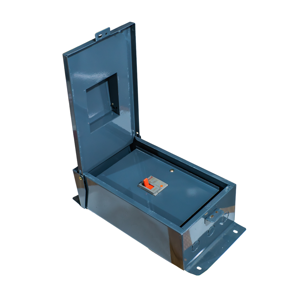 NEMA 3R Metal Enclosure with Window for 2Poles MCCB - 16A up to 250A | Ga#16