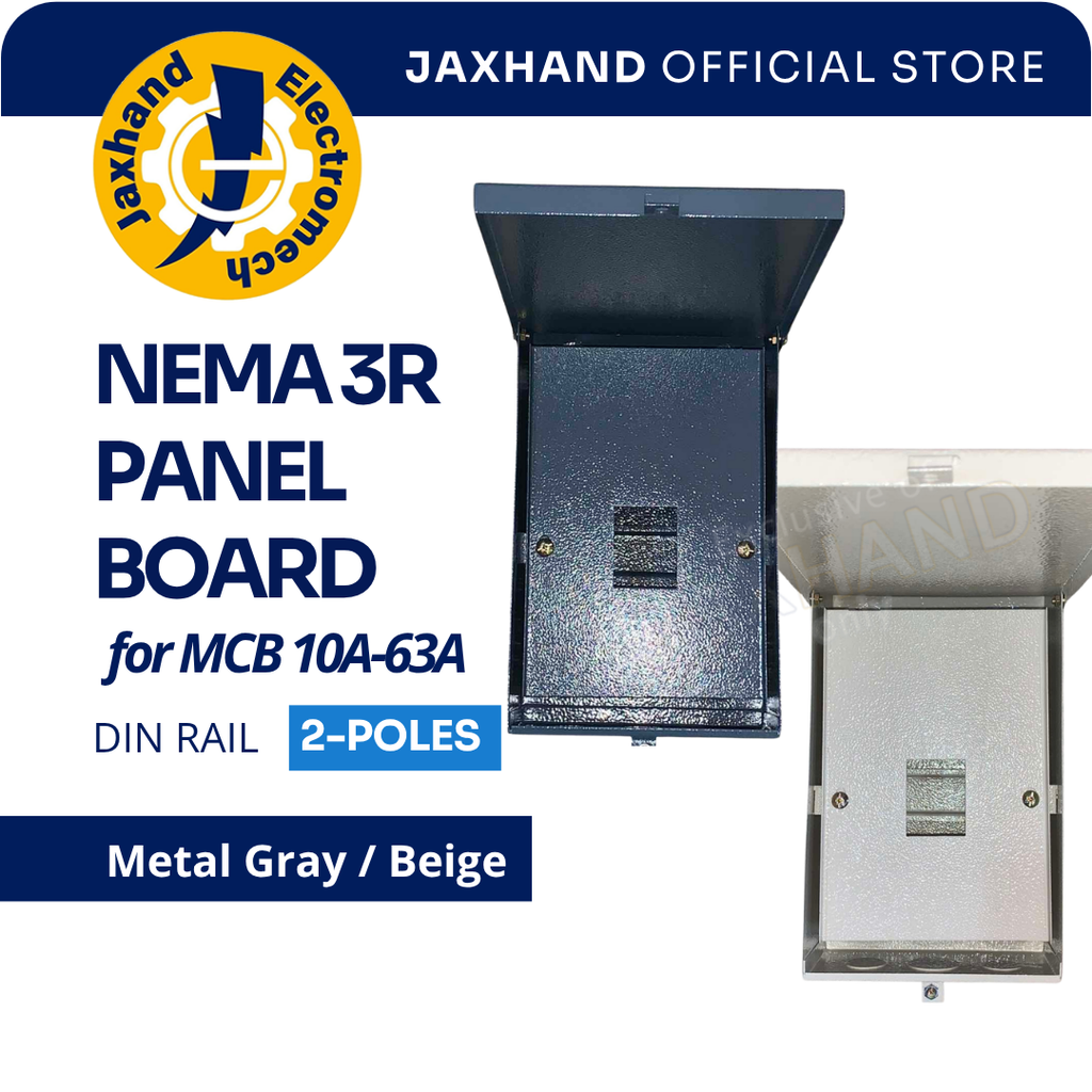 Nema 3R Panelboard Din Rail Type for MCB -  2poles