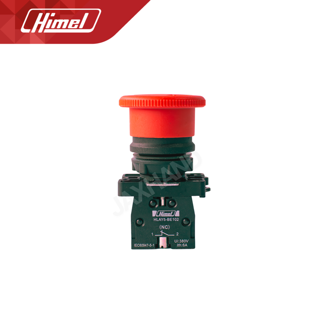 Himel Emergency Stop 220V | 22mm mounting | 40mm and 60 mm Head Diameter
